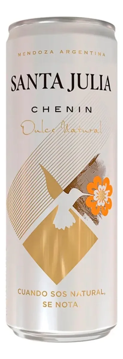 SANTA JULIA CHENIN DULCE NATURAL EN LATA DE 355ML